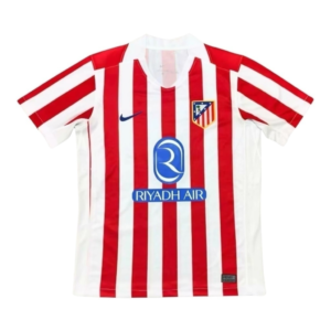 Camisa Atlético de Madrid I 25/26 - Torcedor Nike Masculina - Branca e vermelha