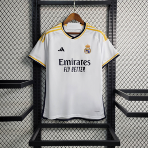 Real Madrid 2023/24 branca com e sem patch
