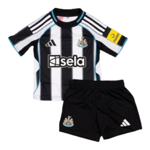 Kit Infantil Newcastle I 23/24 - Castore - Branco e preto