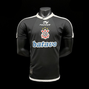 Camisa Corinthians Retro 2000 preta
