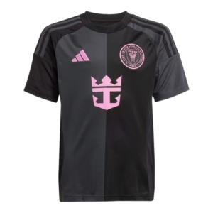 Camisa Inter Miami II 25/26 - Torcedor Adidas Masculina - Preta com detalhes em rosa