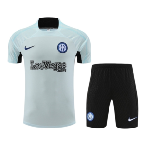 Kit Treino adulto - Camisa e Shorts - Inter de Milão Nike 24/25 - Azul e preto