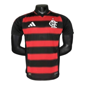 Camisa Flamengo I 25/26 - Jogador Adidas Masculina - Vermelha e preta