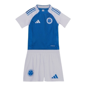 Kit Infantil Cruzeiro I 25/26 - Adidas - Azul e branco