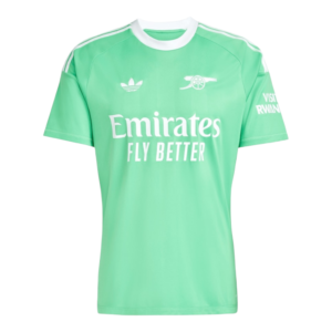 Camisa Arsenal Goleiro 25/26 - Torcedor Adidas Masculina - Verde