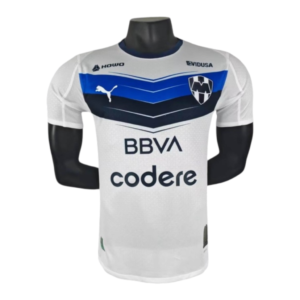 Camisa Monterrey II 25/26 - Jogador Puma Masculina - Branca e azul
