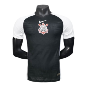 Camisa Corinthians II 25/26 - Jogador Nike Masculina - Preta e branca