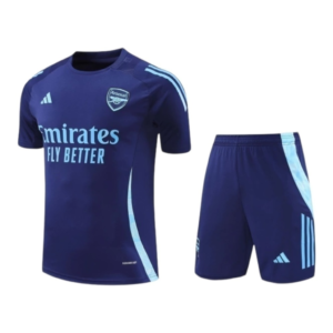 Kit Treino adulto - Camisa e Shorts - Arsenal Adidas 24/25 - Azul