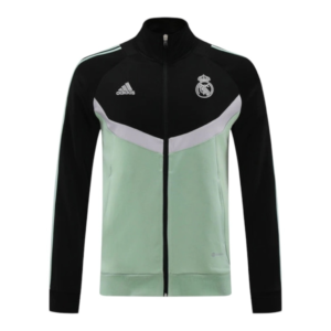 Jaqueta Corta-Vento Real Madrid 25/26 - Masculina Adidas - Verde e preta