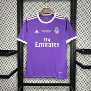 Real Madrid retrô 2016/17 roxa