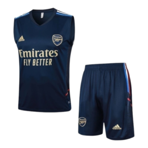 Kit Treino adulto - Camisa e Shorts - Arsenal Adidas 23/24 - Azul